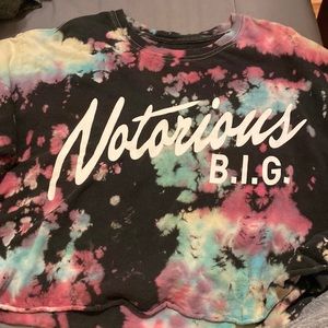 Multi color crop top